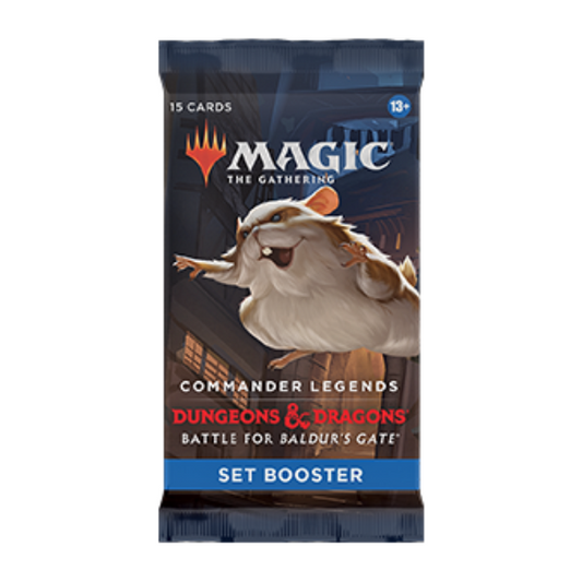 MTG TCG - Commander Legends - Battle For Baldur's Gate Set Booster Pack - Premium MTG Sealed from Wizards of the Coast - Just $7.99! Shop now at Game Crave Tournament Store