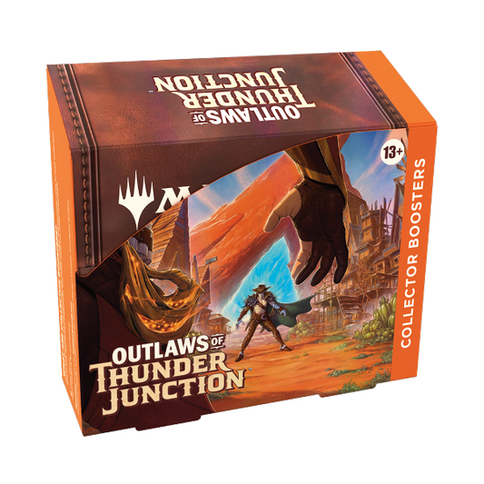 MTG TCG - Outlaws of Thunder Junction Collector Booster Box - Premium MTG Sealed from Wizards of the Coast - Just $239.99! Shop now at Game Crave Tournament Store