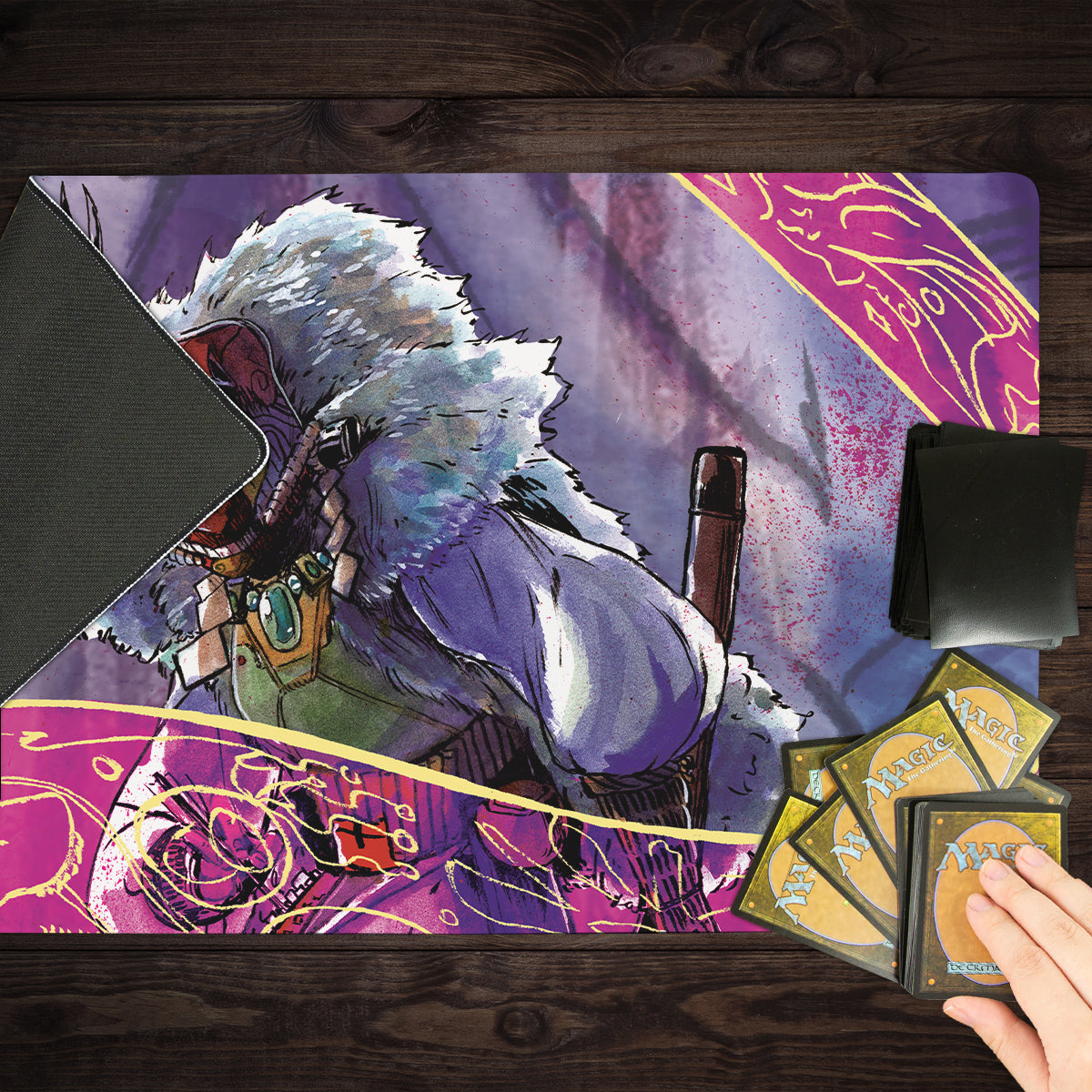 Yokai Hunter Playmat - Premium Playmat from Inked Gaming - Just $34.99! Shop now at Game Crave Tournament Store