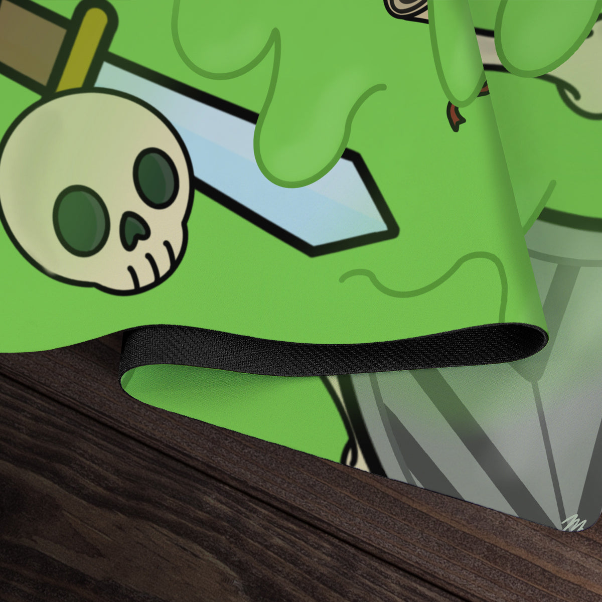 Slimy Remains and Weapons Playmat - Premium Playmat from Inked Gaming - Just $34.99! Shop now at Game Crave Tournament Store