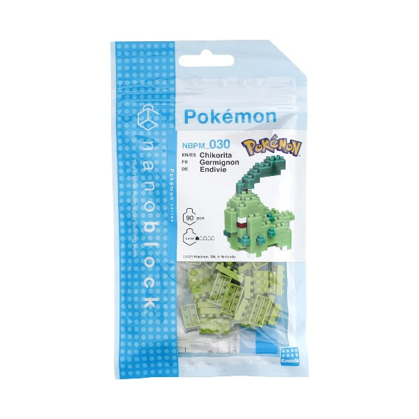 Nanoblock Pokemon Chikorita Construction Kit