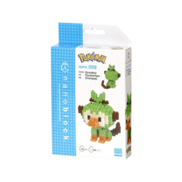 Nanoblock Pokemon Grookey Construction Kit