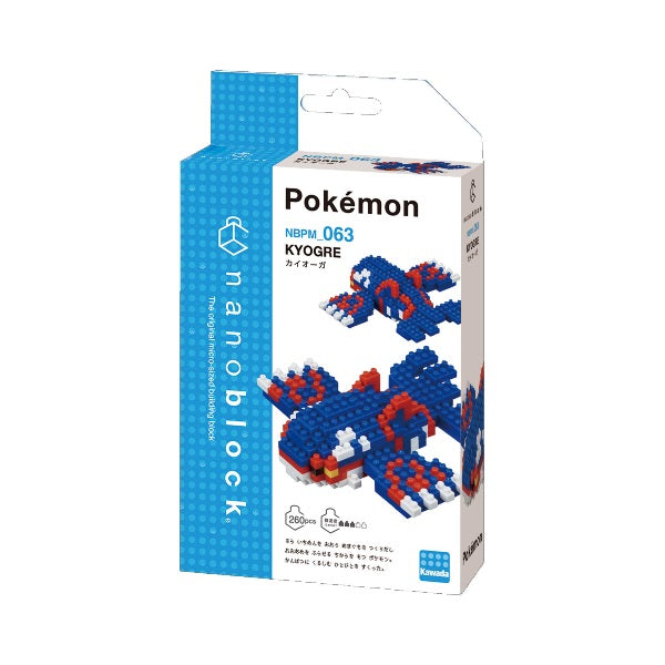Nanoblock Pokemon Kyogre Construction Kit