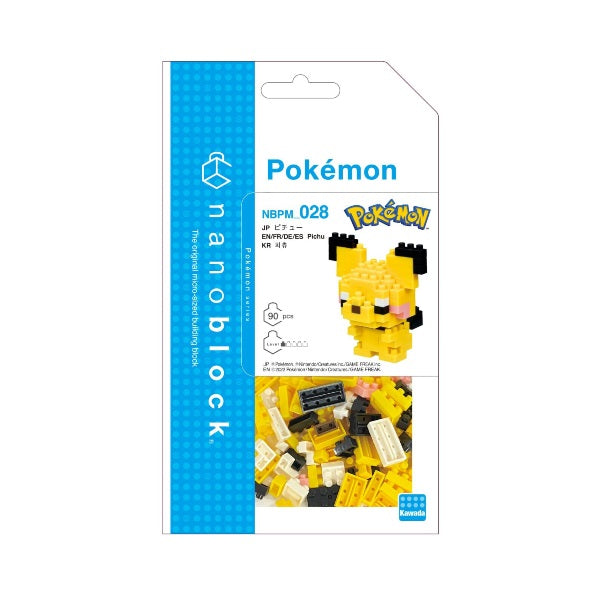 Nanoblock Pokemon Pichu Construction Kit