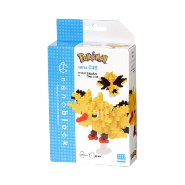 Nanoblock Pokemon Zapdos Construction Kit