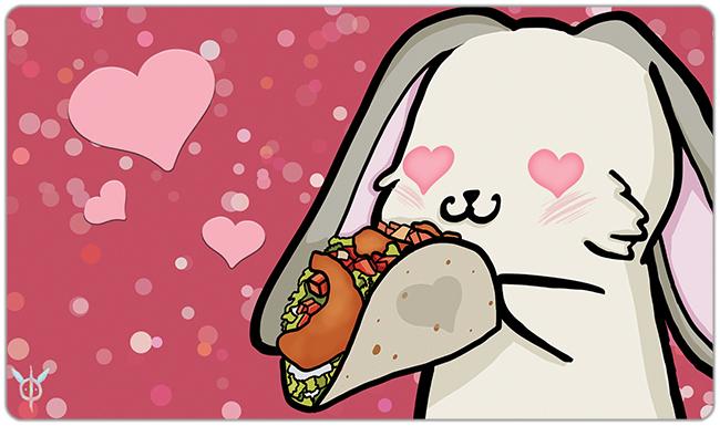 Taco Bunny Loves You Playmat - Premium Playmat from Inked Gaming - Just $34.99! Shop now at Game Crave Tournament Store