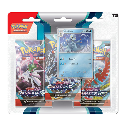 Pokemon TCG - Paradox Rift 3-Pack Blister - Premium PKM Sealed from Nintendo - Just $13.99! Shop now at Game Crave Tournament Store