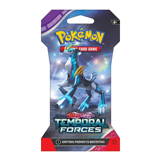 Pokemon TCG - Scarlet and Violet 5 Temporal Forces Sleeved Booster Pack - Premium PKM Sealed from Nintendo - Just $4.49! Shop now at Game Crave Tournament Store
