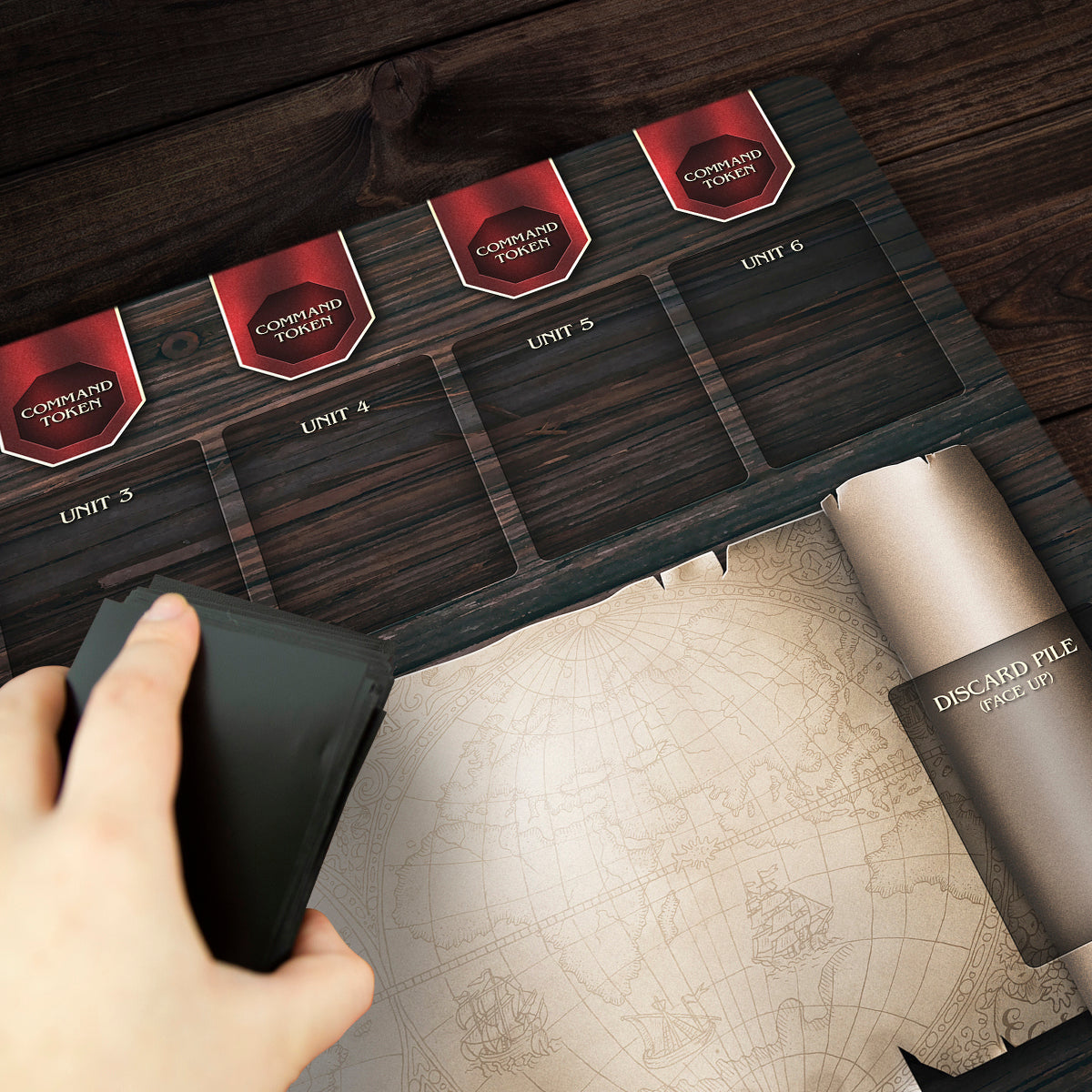 Warrior Player Playmat - Premium Playmat from Inked Gaming - Just $34.99! Shop now at Game Crave Tournament Store