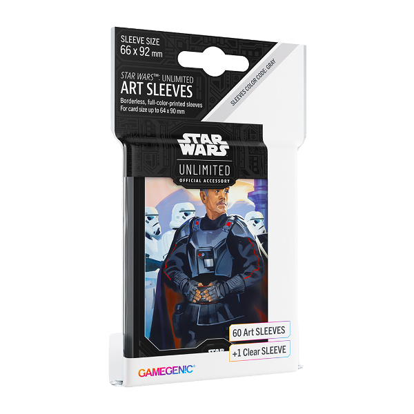 Star Wars Unlimited TCG - Gamegenic Art Sleeve - Moff Gideon - Premium Card Sleeves from Gamegenic - Just $7.99! Shop now at Game Crave Tournament Store
