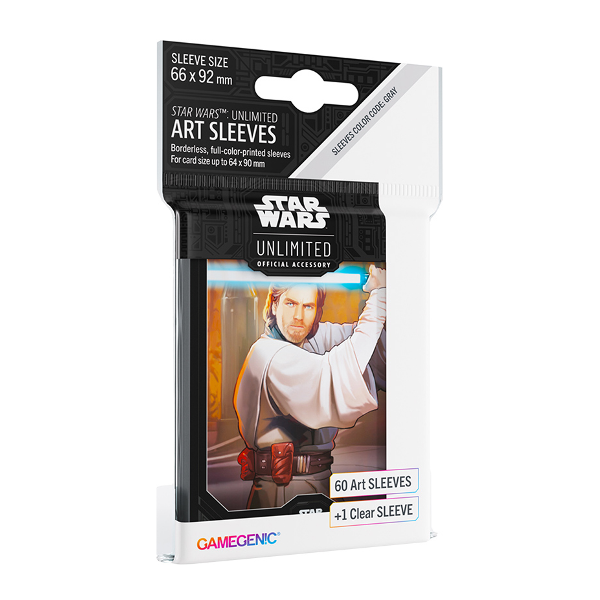 Star Wars Unlimited TCG - Gamegenic Art Sleeve - Obi Wan - Premium Card Sleeves from Gamegenic - Just $7.99! Shop now at Game Crave Tournament Store