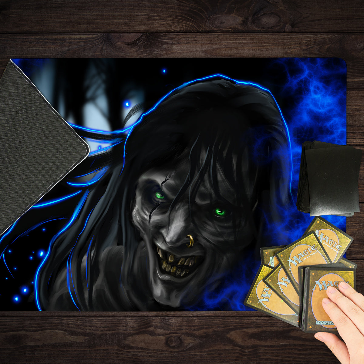 The Decrepit Hag Playmat - Premium Playmat from Inked Gaming - Just $34.99! Shop now at Game Crave Tournament Store