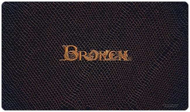 ZooLN Dragonskin Broken Playmat - Premium Playmat from Inked Gaming - Just $34.99! Shop now at Game Crave Tournament Store