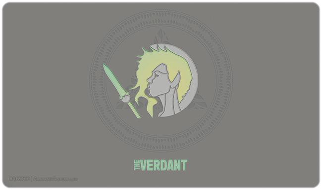 The Verdant Playmat - Premium Playmat from Inked Gaming - Just $34.99! Shop now at Game Crave Tournament Store