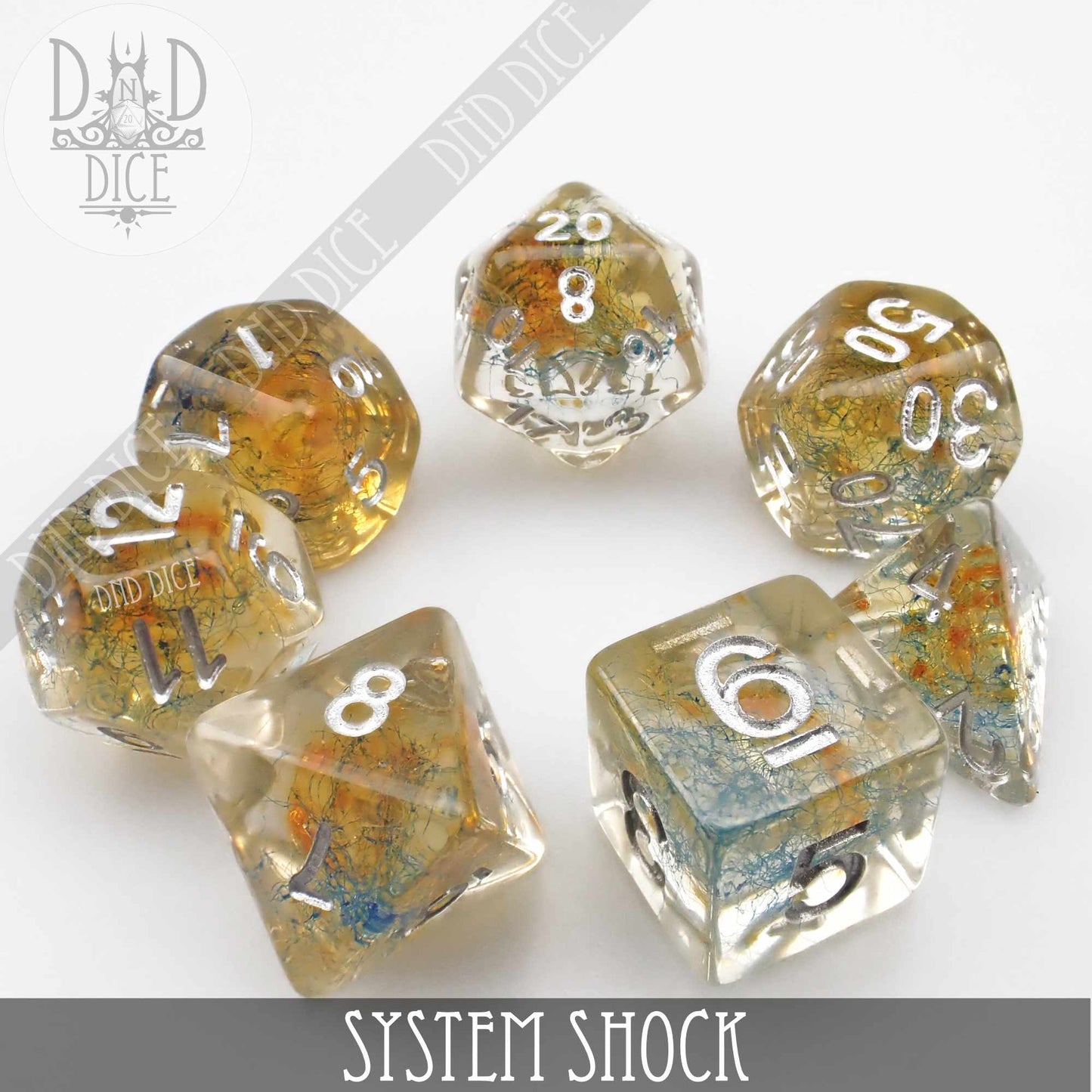 System Shock Dice Set - Premium Dice Sets & Games from DND DICE - Just $13! Shop now at Game Crave Tournament Store