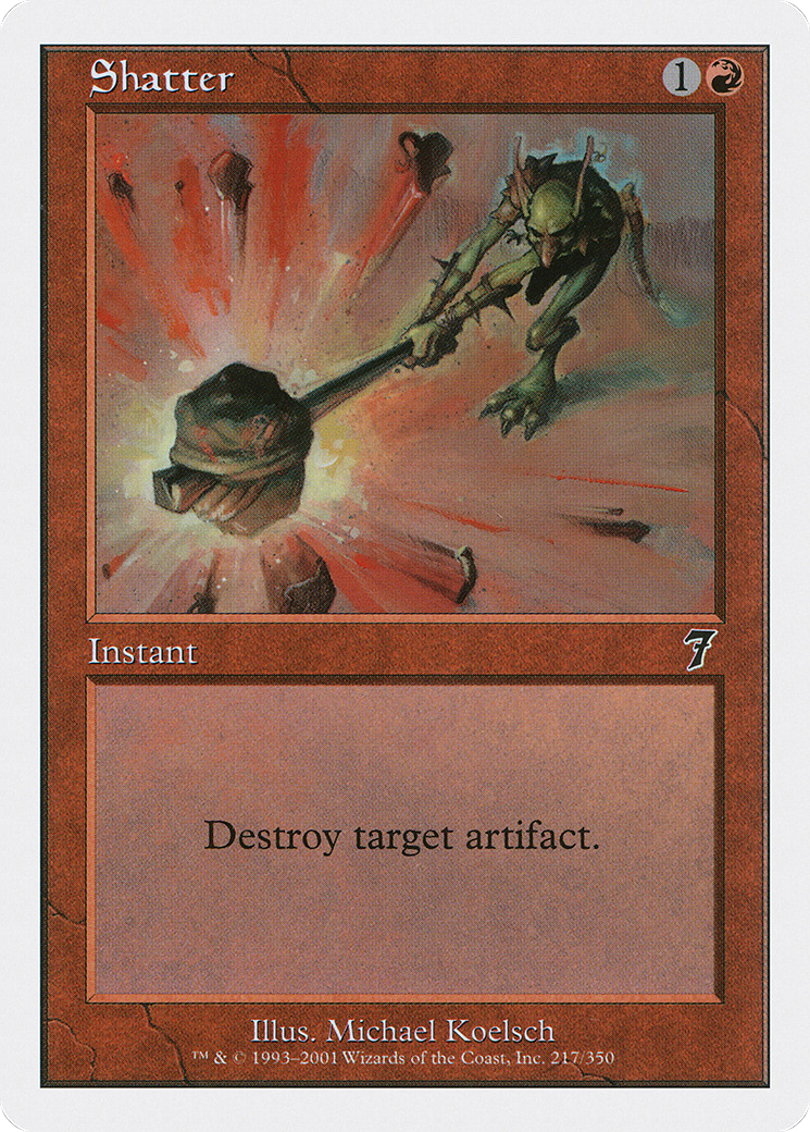 Shatter (7ED-217) - Seventh Edition