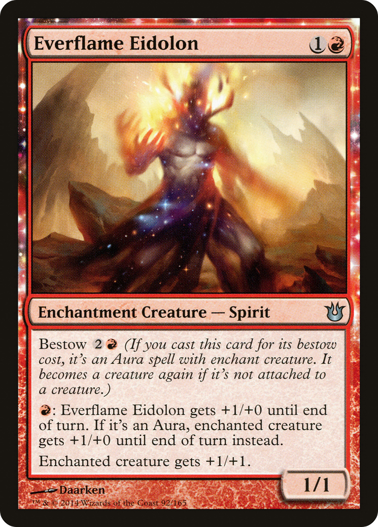 Everflame Eidolon (BNG-092) - Born of the Gods: (nyxtouched) Foil