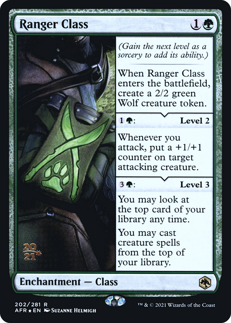 Ranger Class (PAFR-202S) - Adventures in the Forgotten Realms Promos Foil
