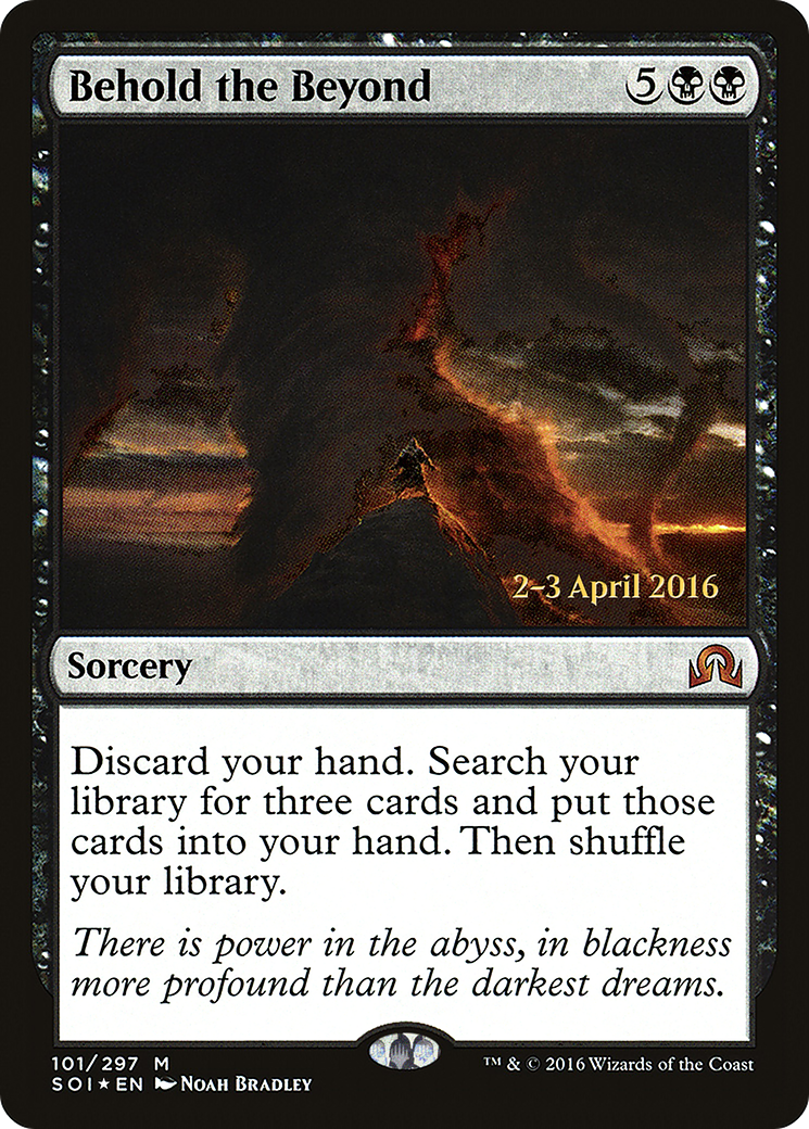 Behold the Beyond (PSOI-101S) - Shadows over Innistrad Promos Foil