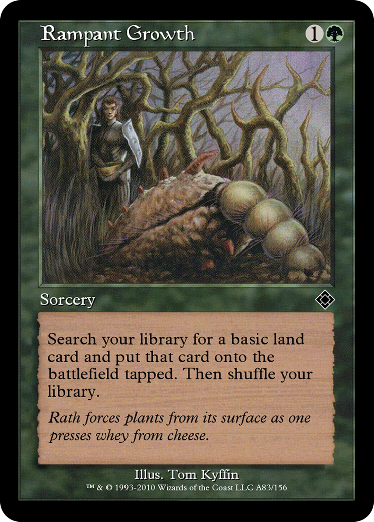 Rampant Growth (TD0-A83) - Magic Online Theme Decks