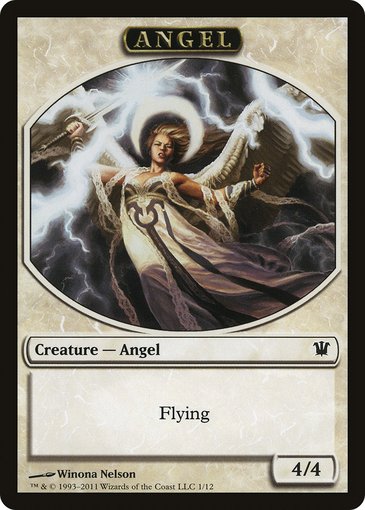 Angel (TISD-001) - Innistrad Tokens