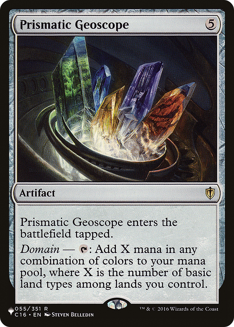 Prismatic Geoscope (PLIST-266) - The List