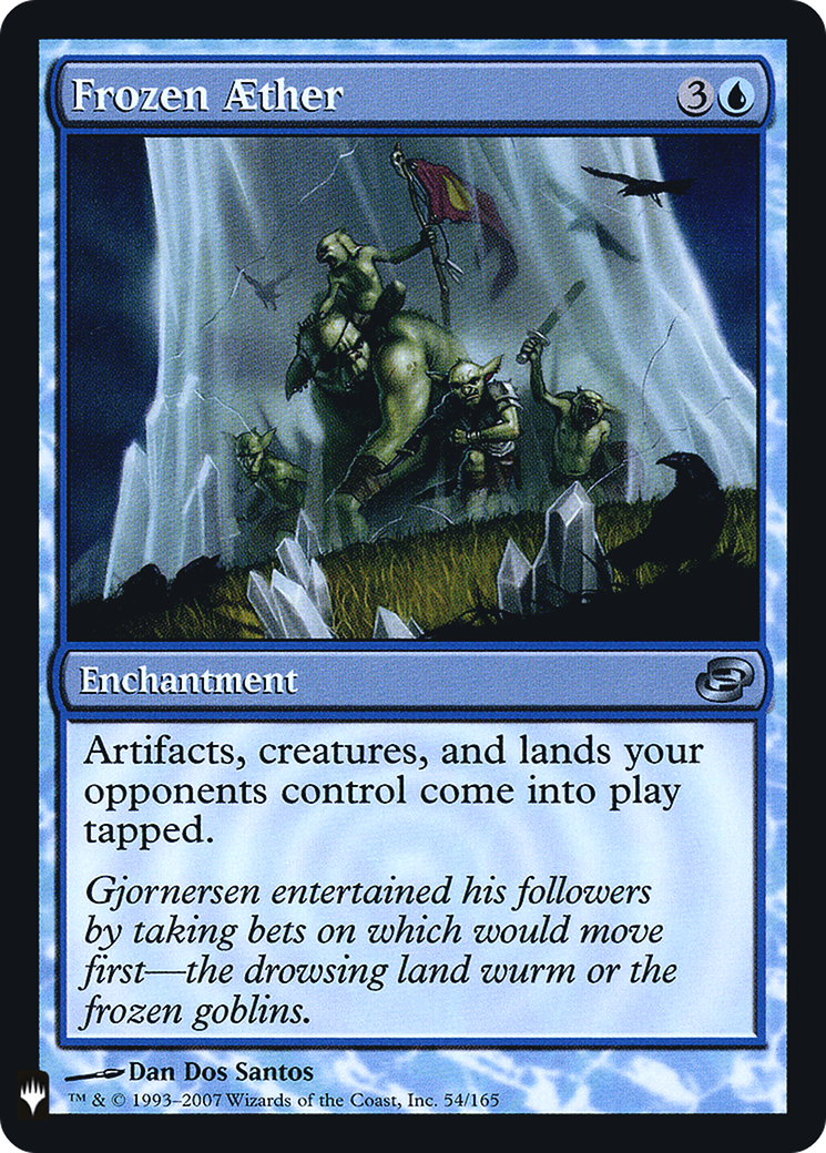 Frozen Aether (FMB1-023) - Mystery Booster Retail Edition Foils Foil