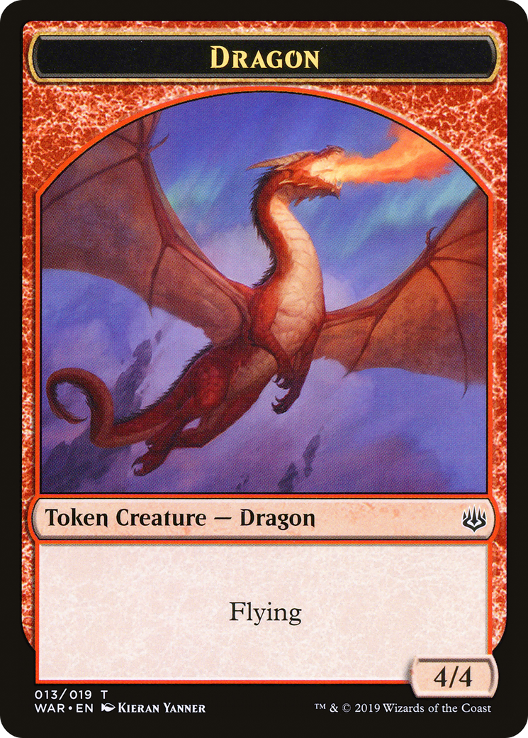 Dragon (TWAR-013) - War of the Spark Tokens