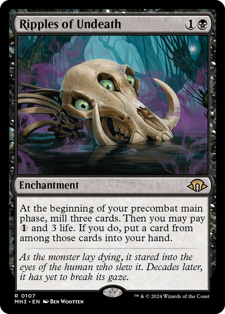 Ripples of Undeath (MH3-107) - Modern Horizons 3 - Premium MTG Single from Wizards of the Coast - Just $4.79! Shop now at Game Crave Tournament Store