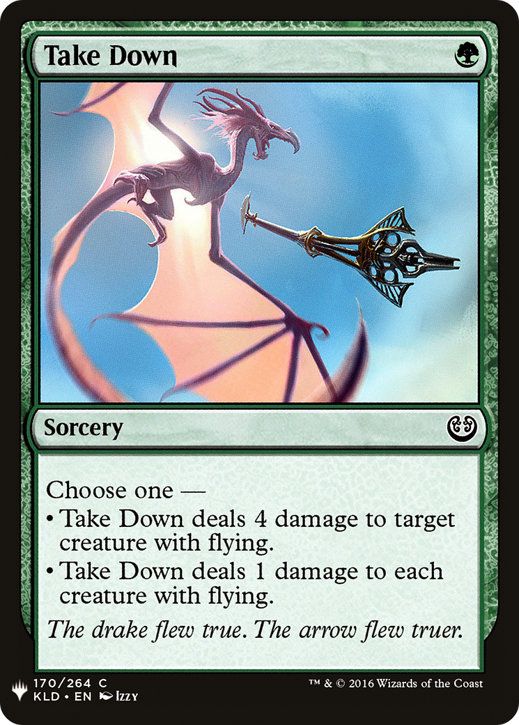 Take Down (MB1-1348) - Mystery Booster
