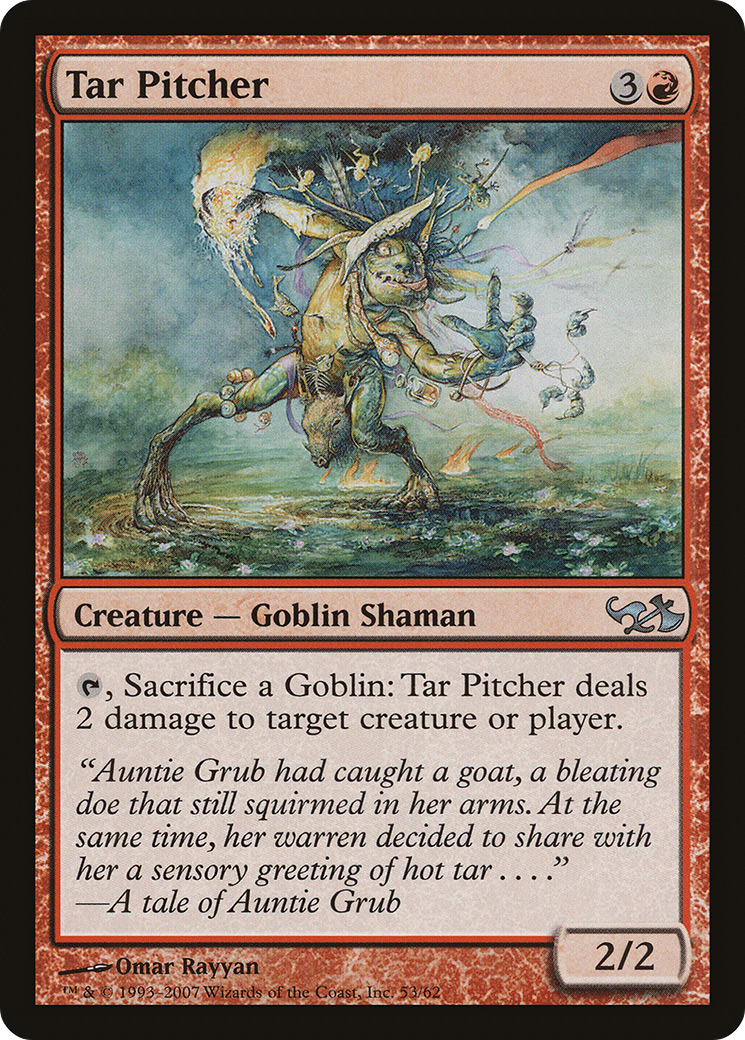 Tar Pitcher (DD1-053) - Duel Decks: Elves vs. Goblins
