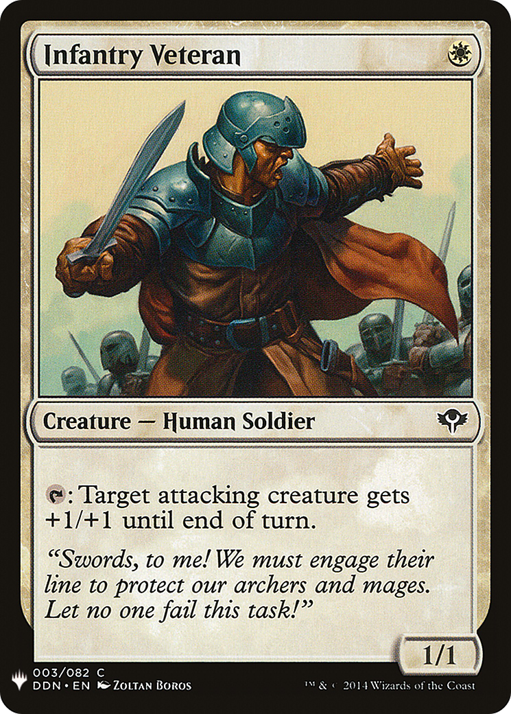 Infantry Veteran (MB1-138) - Mystery Booster