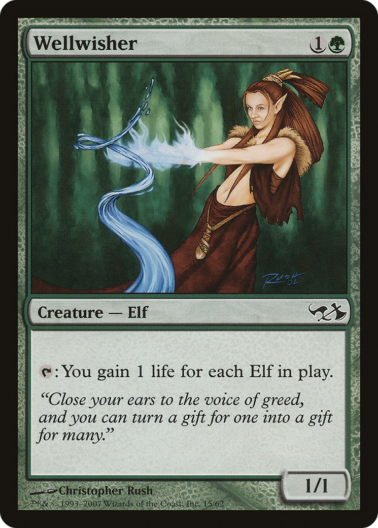 Wellwisher (DD1-015) - Duel Decks: Elves vs. Goblins