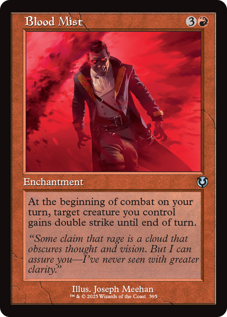 Blood Mist (Retro Frame) (-395) - Innistrad Remastered Foil - Premium MTG Single from Wizards of the Coast - Just $0.30! Shop now at Game Crave Tournament Store