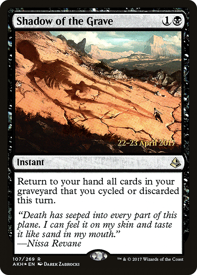 Shadow of the Grave (PAKH-107S) - Amonkhet Promos Foil