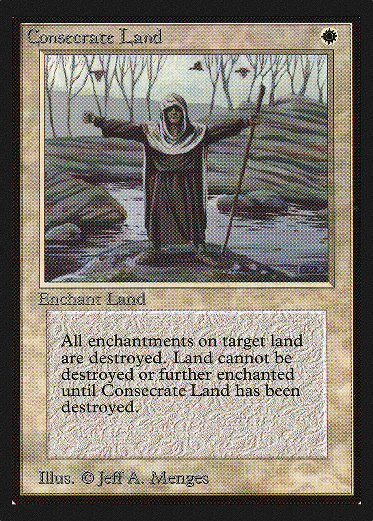 Consecrate Land (CEI-015) - Intl. Collectors' Edition