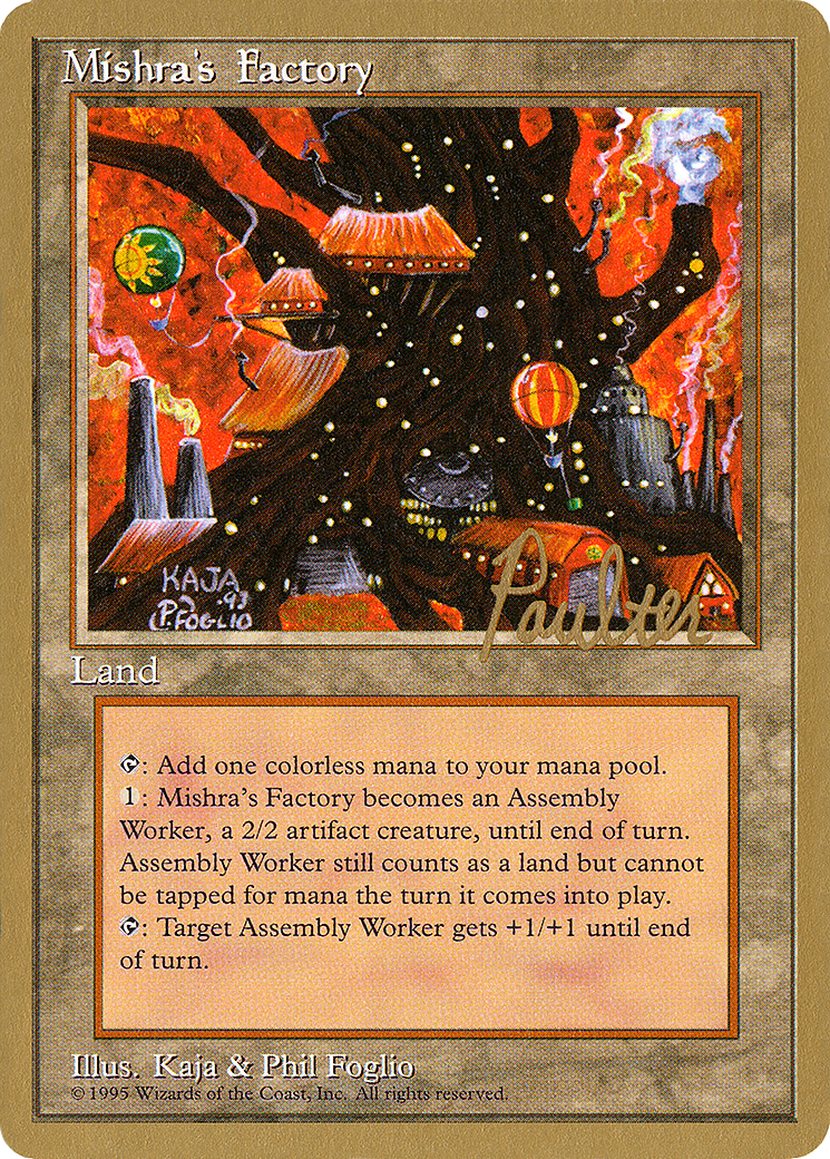 Mishra's Factory (PTC-PP361) - Pro Tour Collector Set