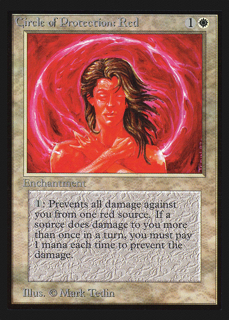 Circle of Protection: Red (CEI-013) - Intl. Collectors' Edition