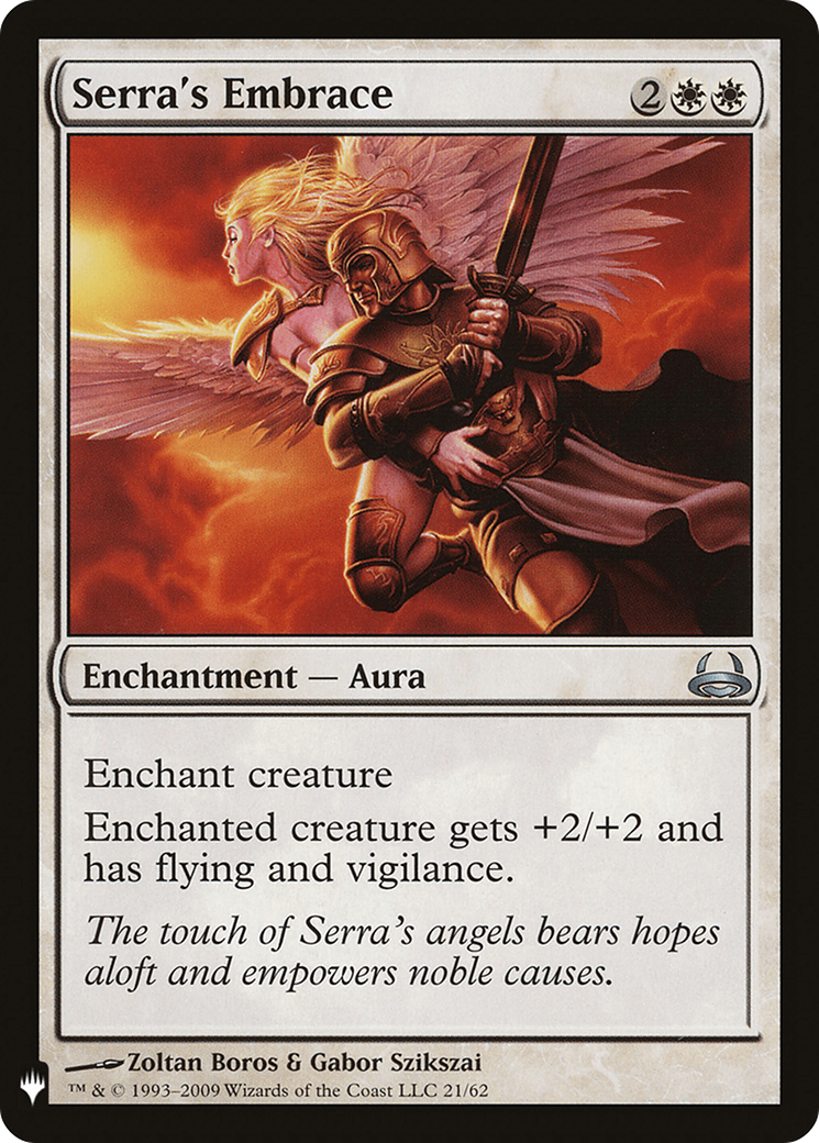 Serra's Embrace (MB1-225) - Mystery Booster
