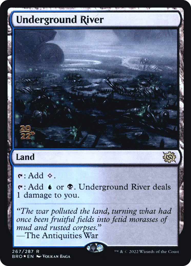 Underground River (PBRO-267S) - The Brothers' War Promos Foil