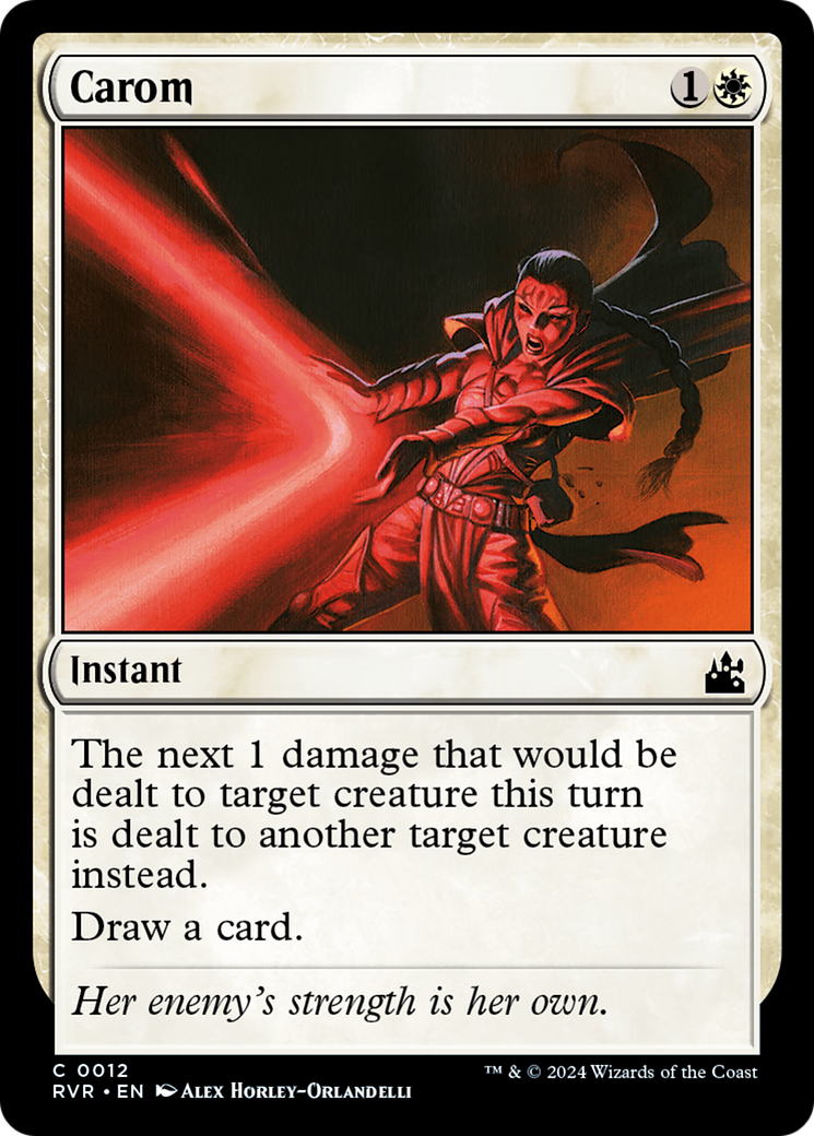 Carom (RVR-012) - Ravnica Remastered - Premium MTG Single from Wizards of the Coast - Just $0.25! Shop now at Game Crave Tournament Store
