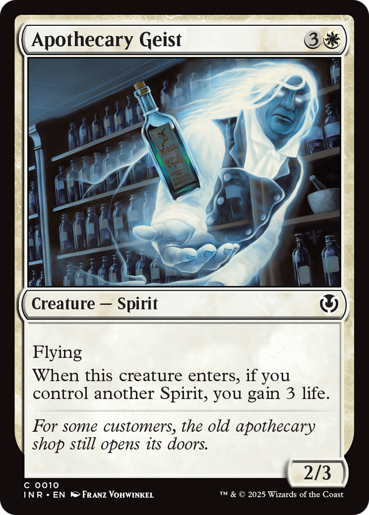 Apothecary Geist (-010) - Innistrad Remastered - Premium MTG Single from Wizards of the Coast - Just $0.25! Shop now at Game Crave Tournament Store