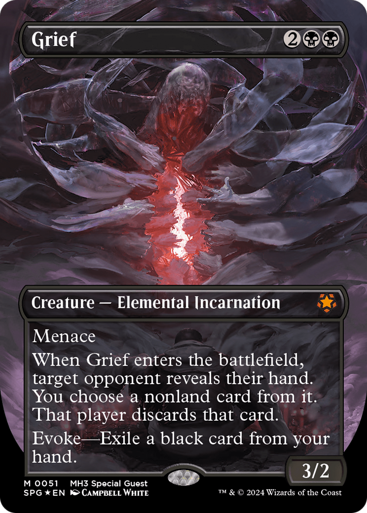 Grief (SPG-051) - Special Guests Foil - Premium MTG Single from Wizards of the Coast - Just $8.26! Shop now at Game Crave Tournament Store