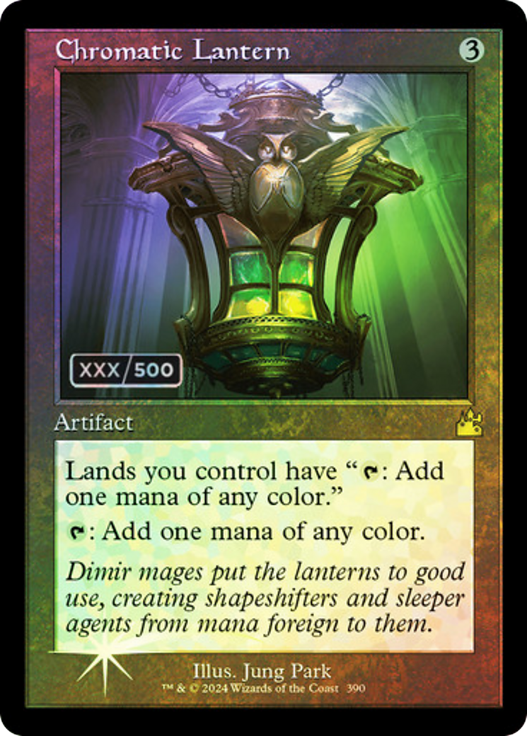 Chromatic Lantern (RVR-390Z) - Ravnica Remastered Foil - Premium MTG Single from Wizards of the Coast - Just $152! Shop now at Game Crave Tournament Store
