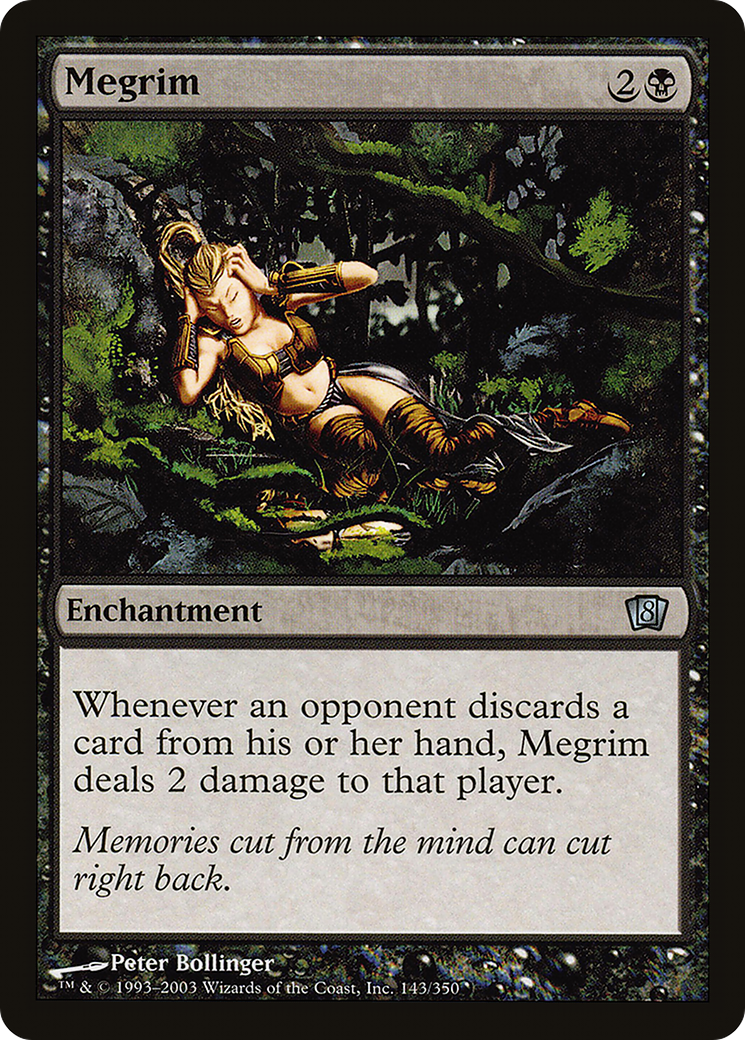 Megrim (8ED-143) - 8th Edition Foil