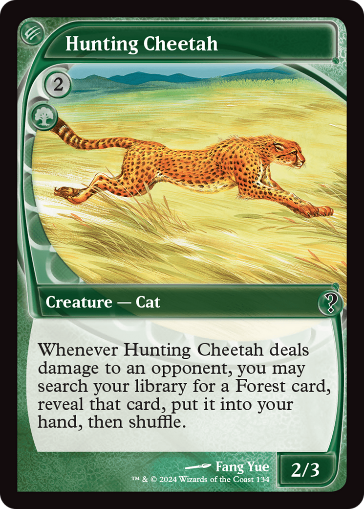 Hunting Cheetah (MB2-134) - Mystery Booster 2 - Premium MTG Single from Wizards of the Coast - Just $0.42! Shop now at Game Crave Tournament Store