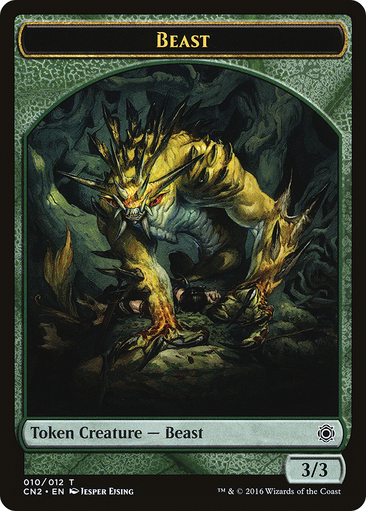 Beast (TCN2-010) - Conspiracy: Take the Crown Tokens