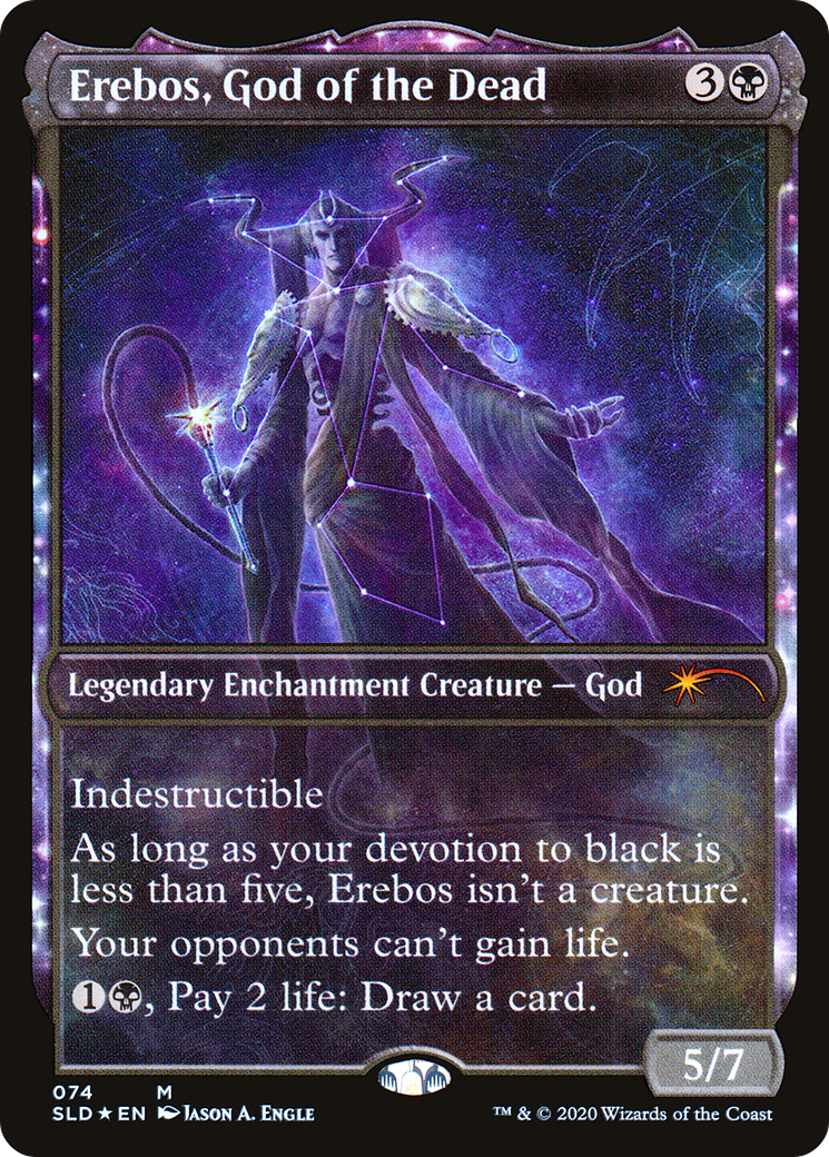 Erebos, God of the Dead (SLD-074) - Secret Lair Drop: (nyxtouched, Showcase) Foil