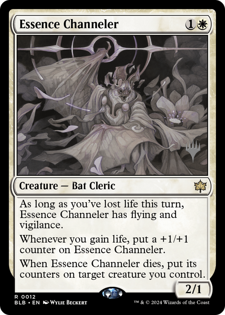 Essence Channeler (PBLB-12P) - Bloomburrow Promos - Premium MTG Single from Wizards of the Coast - Just $0.86! Shop now at Game Crave Tournament Store