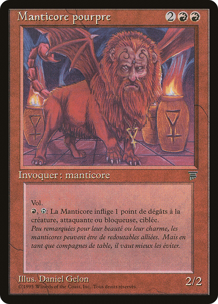 Crimson Manticore (REN-080) - Renaissance